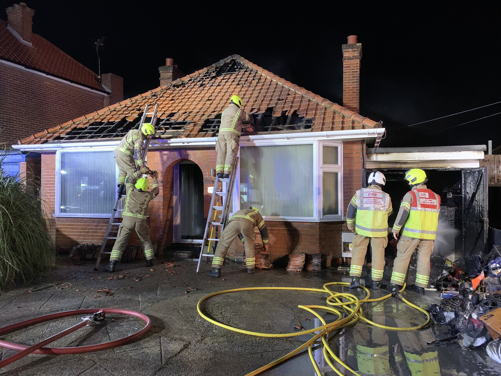 Man arrested after arson attack on Ipswich bungalow News Greatest